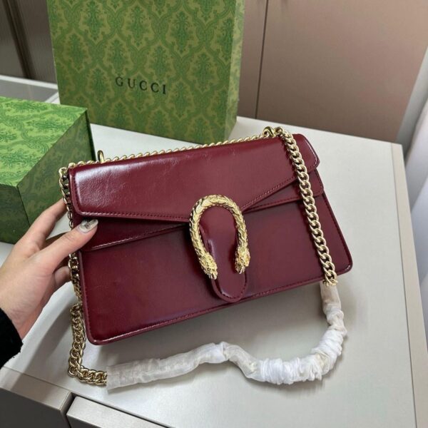 GG Dionysus Wine Shinny Sling Bag (With Box)