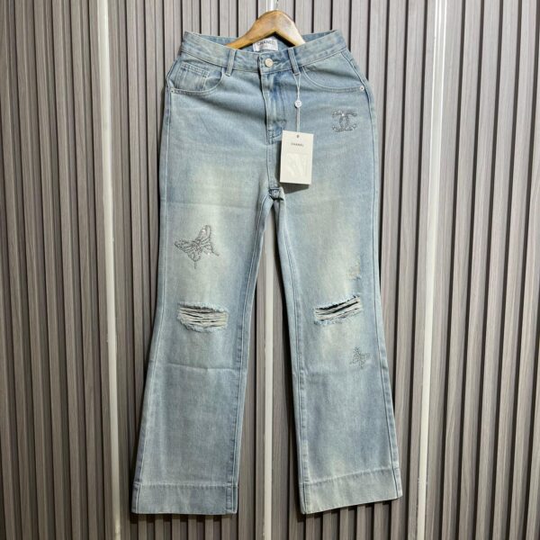 CC Relaxed Fit Bootcut Denim For Women