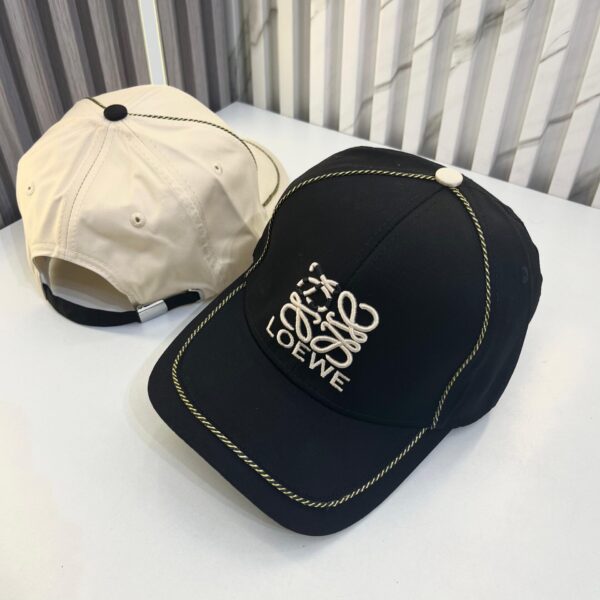 Loewe Black Baseball Cap