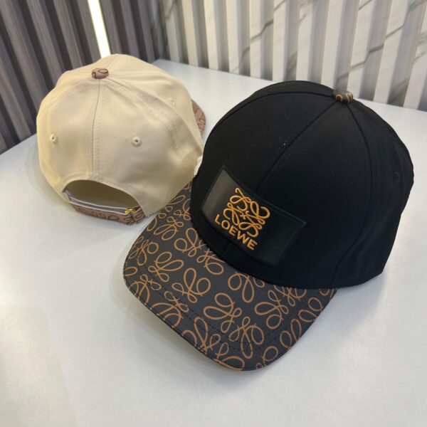 Loewe Black Brown Baseball Cap