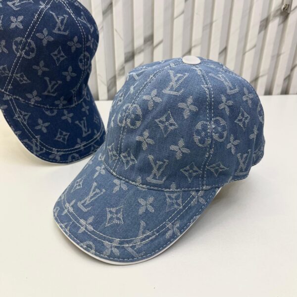 LV Denim Baseball Cap