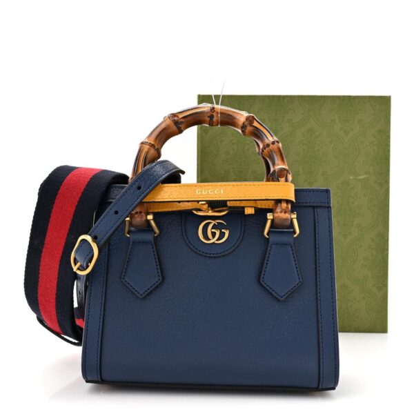 GG Diana Blue Premium Handbag (With Double Box)