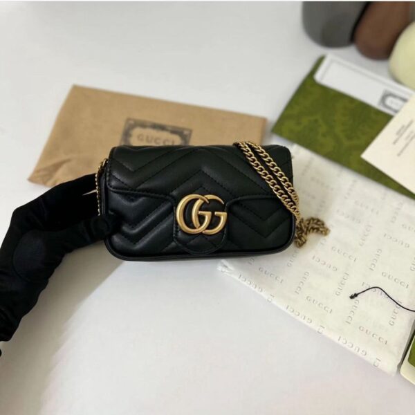 GG Marmont Black Mini Sling Bag (With Box)