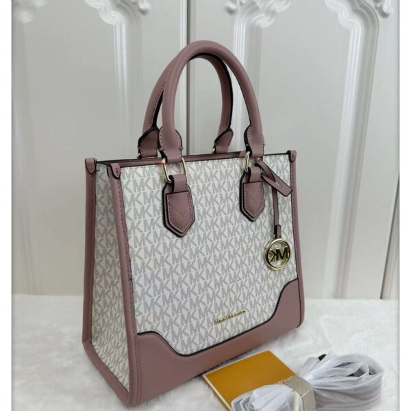MK Mercer Beige Pink Tote