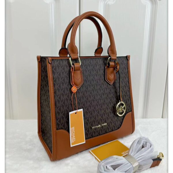 MK Mercer Coffee Brown Tote