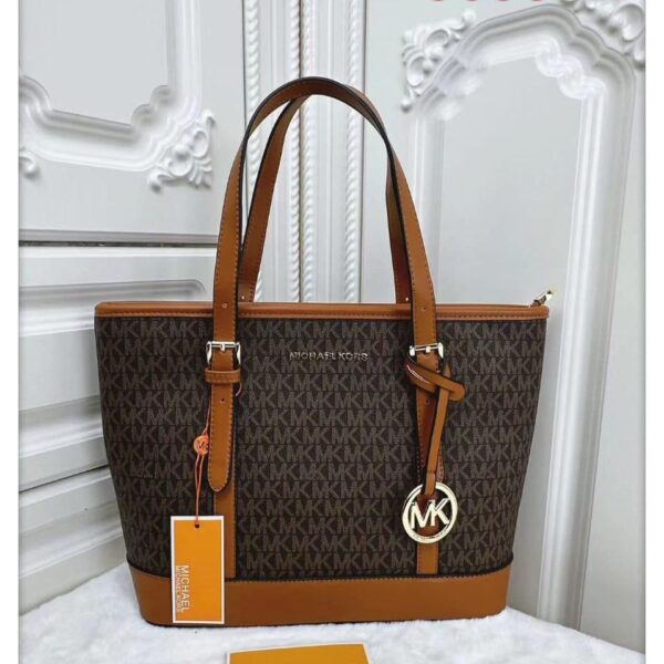 MK Jet set Coffee Brown Medium Tote