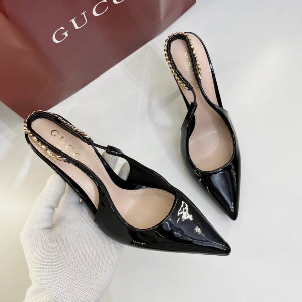 GG Signoria Black High Heel