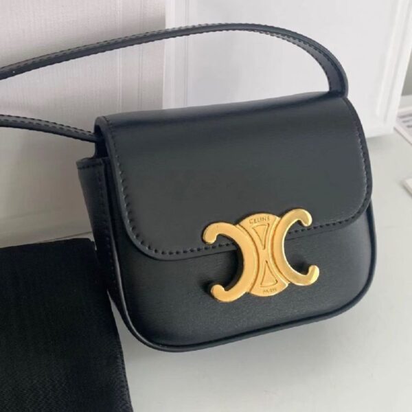 Celine Mini Claude Black Sling Bag (With Box)