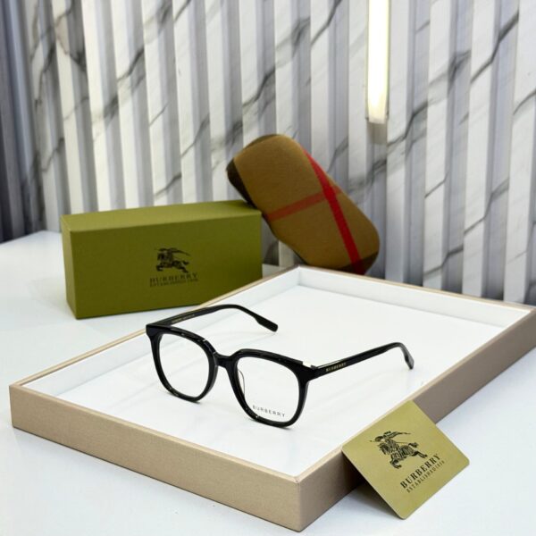 Burberry Round Unisex Eyeglasses