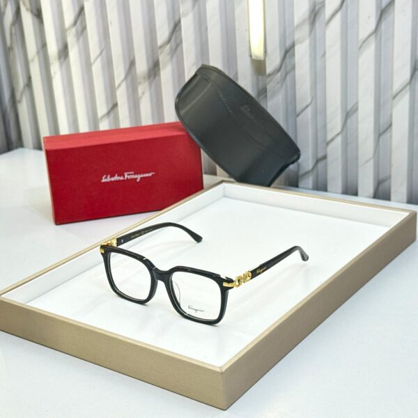 Salvatore Ferragamo Square Unisex Eyeglasses