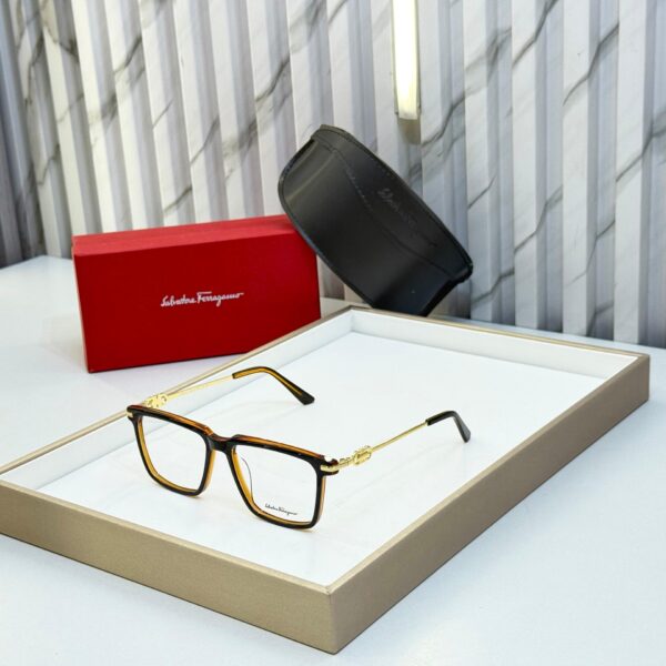 Salvatore Ferragamo Square Men’s Eyeglassses