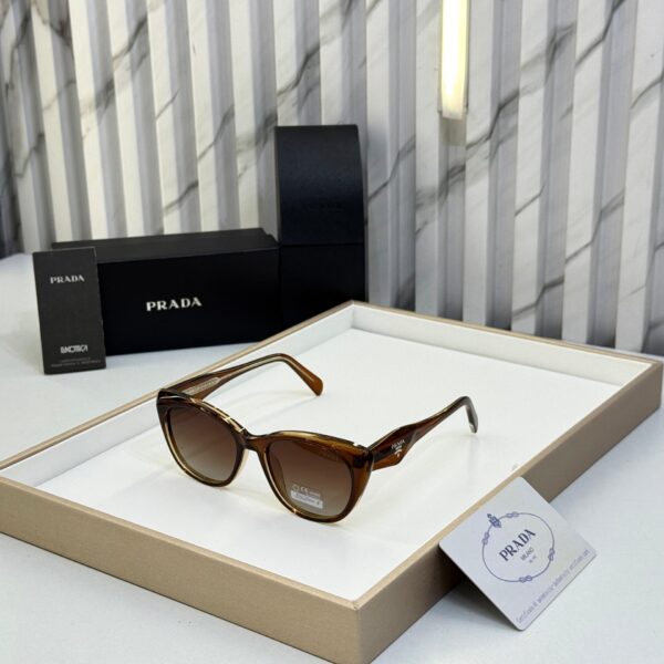 Prada Cat-Eye Polarized Sunglasses for Women