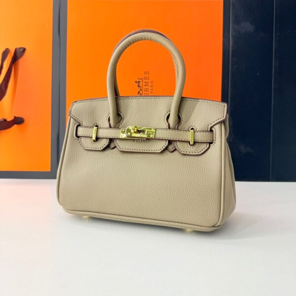 Hermes Grey Mini Handbag