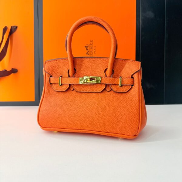 Hermes Orange Mini Handbag