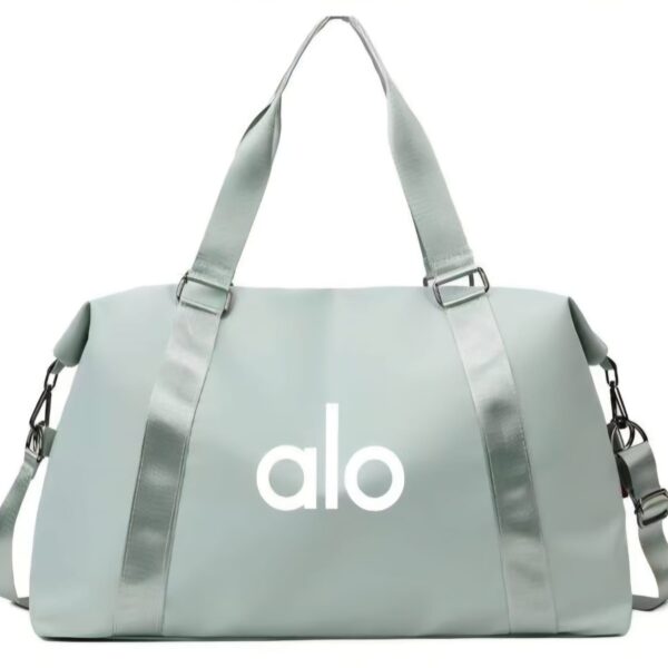 Alo Yoga Travel Nylon Green Duffle