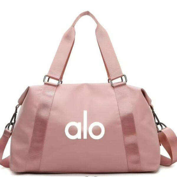 Alo Yoga Travel Nylon Pink Duffle