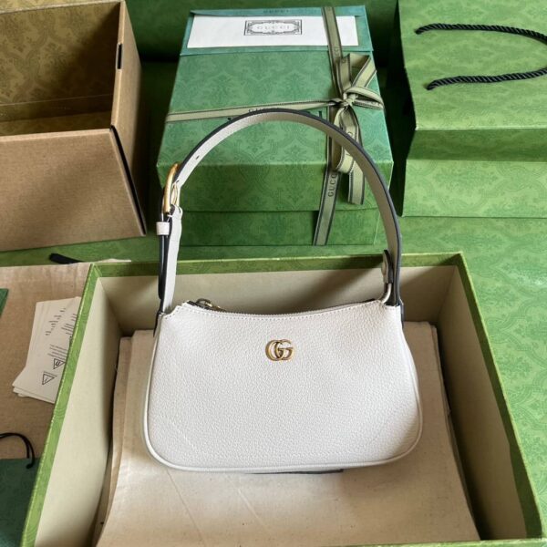 GG Aphrodite White Premium Shoulder Bag (With Box)